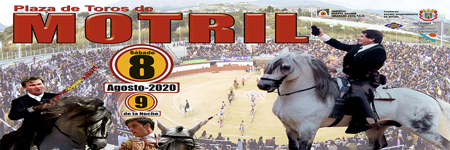 Foto descriptiva de la noticia: 'Motril celebra este fin de semana una corrida de rejones con grandes figuras del toreo a caballo'